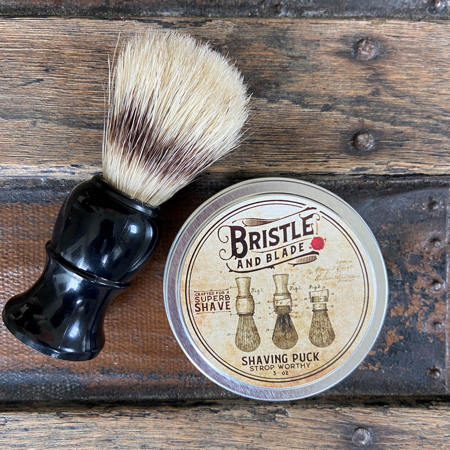 Travel Tin With Boar Hair Brush