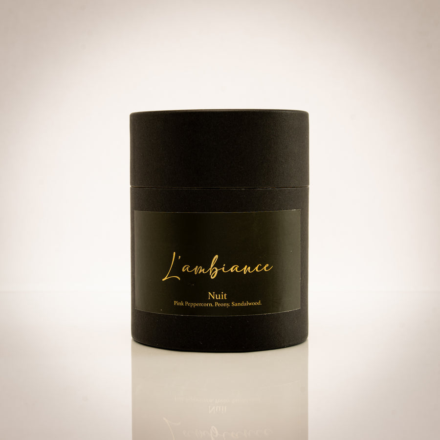 L'Ambiance Soy Candle in Nuit