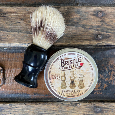 Travel Tin With Boar Hair Brush